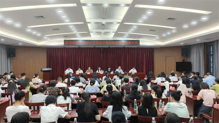 宜昌市会计评估中介行业工青妇代表大会胜利召开