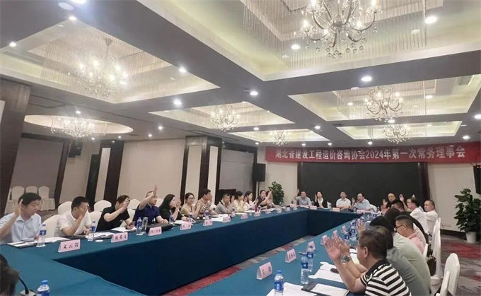 刘菲菲参加省造价协会2024年度第一次常务理事会议